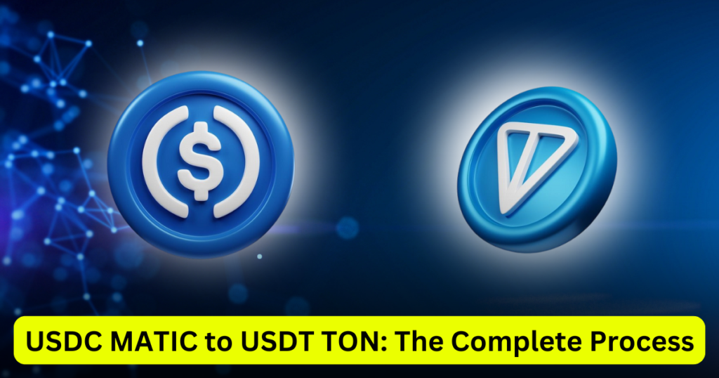 USDC MATIC to USDT TON: The Complete Process